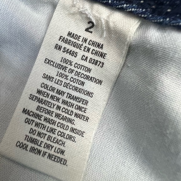 American Eagle Short Womens 2 Medium Wash 3” Low Rise Distress Y2K Summer Casual - Picture 4 of 10